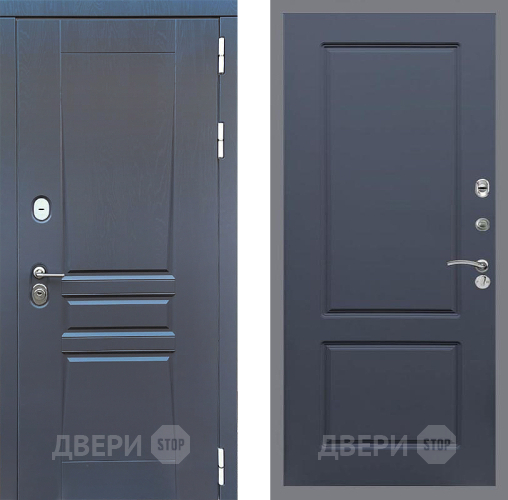 Входная металлическая Дверь Стоп ПЛАТИНУМ ФЛ-117 Силк титан в Черноголовке