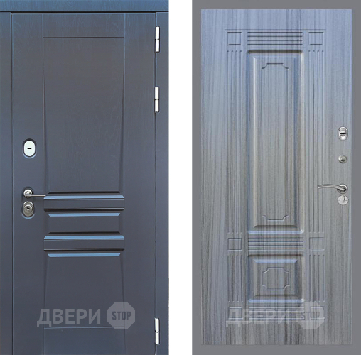Входная металлическая Дверь Стоп ПЛАТИНУМ ФЛ-2 Сандал грей в Черноголовке