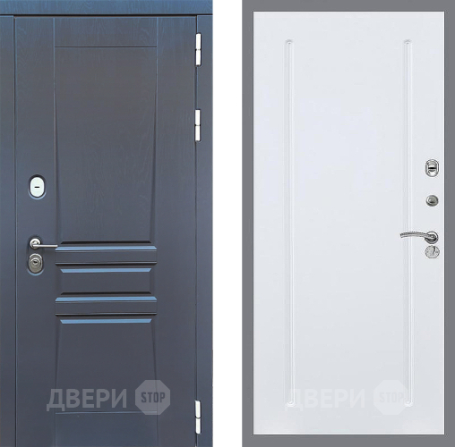 Входная металлическая Дверь Стоп ПЛАТИНУМ ФЛ-68 Силк Сноу в Черноголовке