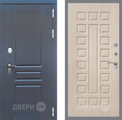 Дверь Стоп ПЛАТИНУМ ФЛ-183 Беленый дуб в Черноголовке