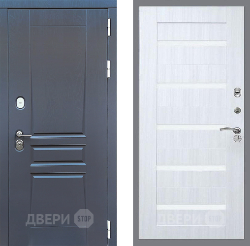 Входная металлическая Дверь Стоп ПЛАТИНУМ СБ-14 Сандал белый в Черноголовке