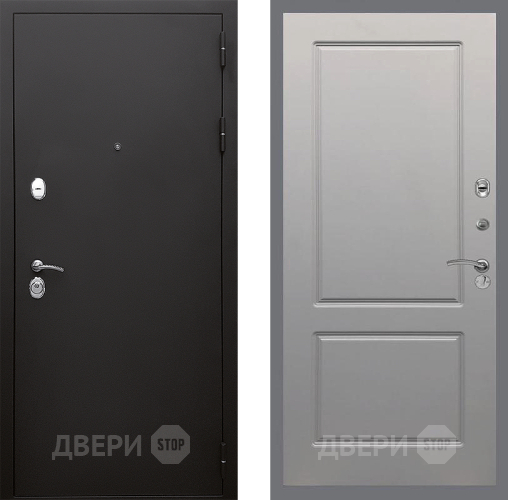 Дверь Стоп КЛАССИК Шагрень ФЛ-117 Грей софт в Черноголовке