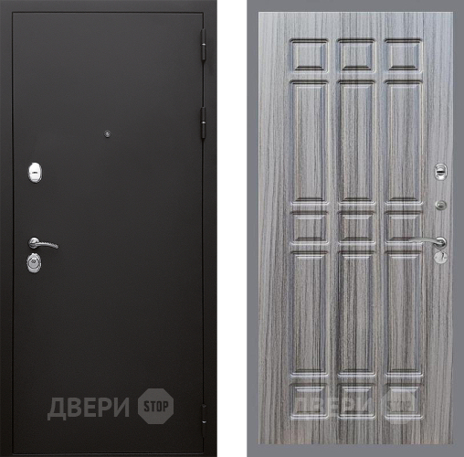 Входная металлическая Дверь Стоп КЛАССИК Шагрень ФЛ-33 Сандал грей в Черноголовке