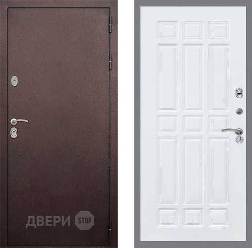 Дверь Стоп КЛАССИК Медь ФЛ-33 Силк Сноу в Черноголовке