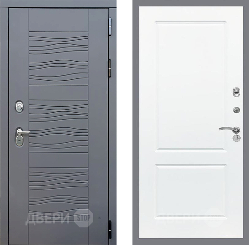 Входная металлическая Дверь Стоп СКАНДИ ФЛ-117 Силк Сноу в Черноголовке