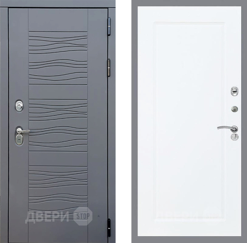 Входная металлическая Дверь Стоп СКАНДИ ФЛ-119 Силк Сноу в Черноголовке