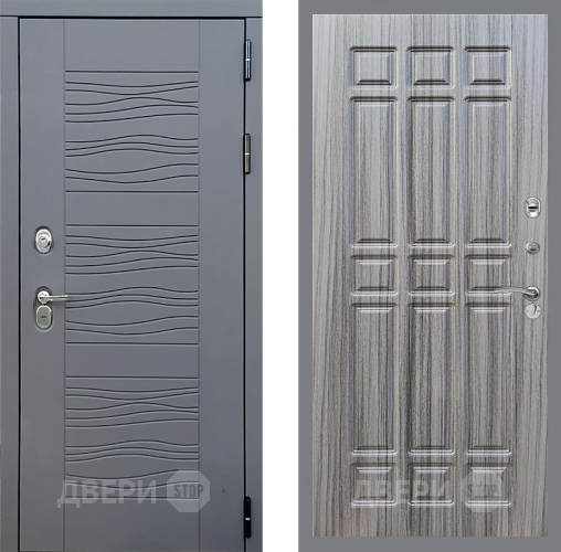 Входная металлическая Дверь Стоп СКАНДИ ФЛ-33 Сандал грей в Черноголовке