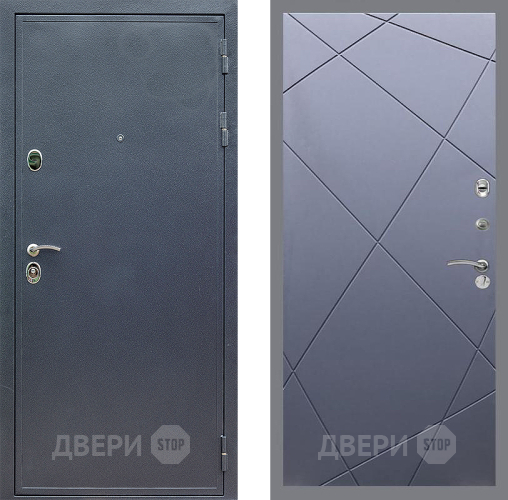 Входная металлическая Дверь Стоп СИЛЬВЕР ФЛ-291 Силк титан в Черноголовке