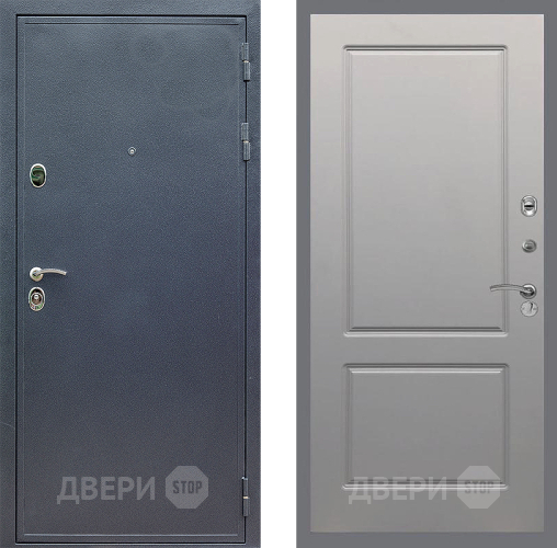 Входная металлическая Дверь Стоп СИЛЬВЕР ФЛ-117 Грей софт в Черноголовке