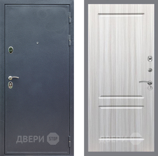 Входная металлическая Дверь Стоп СИЛЬВЕР ФЛ-117 Сандал белый в Черноголовке