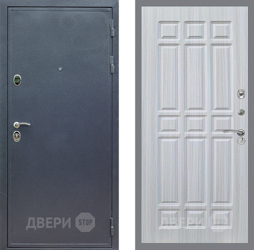 Входная металлическая Дверь Стоп СИЛЬВЕР ФЛ-33 Сандал белый в Черноголовке