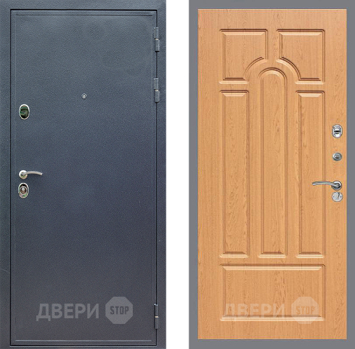 Входная металлическая Дверь Стоп СИЛЬВЕР ФЛ-58 Дуб в Черноголовке