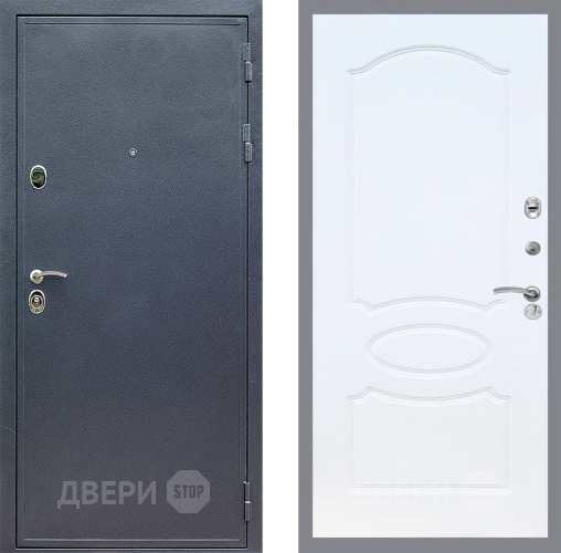 Дверь Стоп СИЛЬВЕР ФЛ-128 Белый ясень в Черноголовке