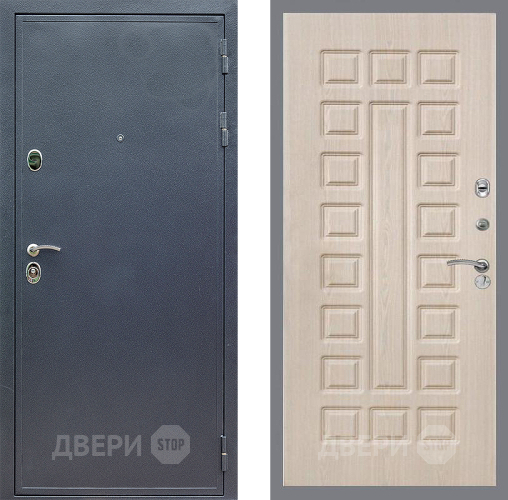 Входная металлическая Дверь Стоп СИЛЬВЕР ФЛ-183 Беленый дуб в Черноголовке