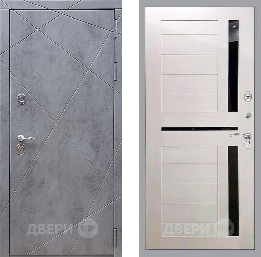 Входная металлическая Дверь Стоп Лучи СБ-18 Лиственница беж в Черноголовке