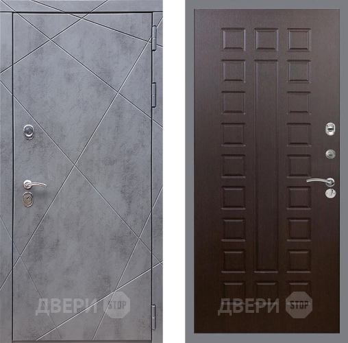 Входная металлическая Дверь Стоп Лучи ФЛ-183 Венге в Черноголовке