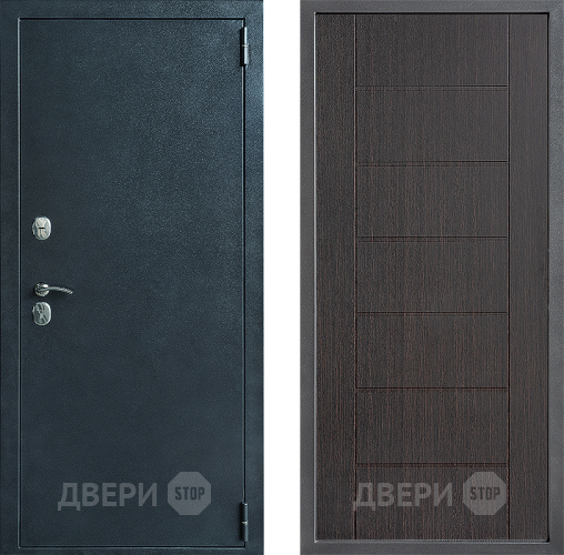 Входная металлическая Дверь Дверной континент ДК-70 Дизайн ФЛ-Лайн Венге в Черноголовке