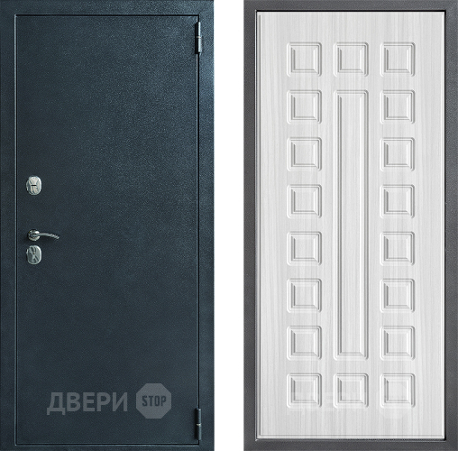 Входная металлическая Дверь Дверной континент ДК-70 Дизайн ФЛ-183 Сандал белый в Черноголовке