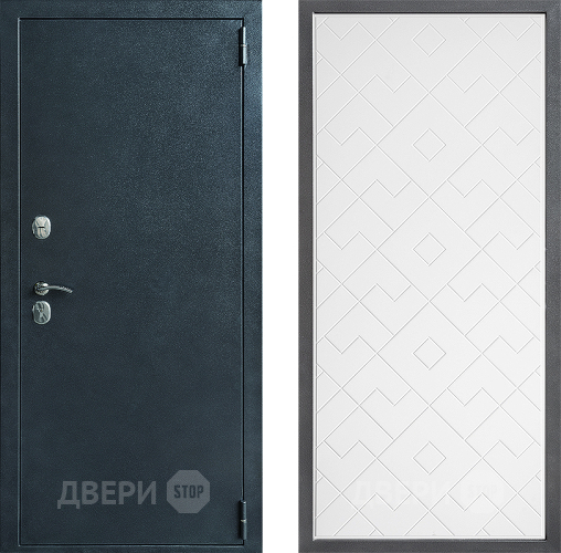 Дверь Дверной континент ДК-70 Дизайн ФЛ-Тиффани Белый софт в Черноголовке