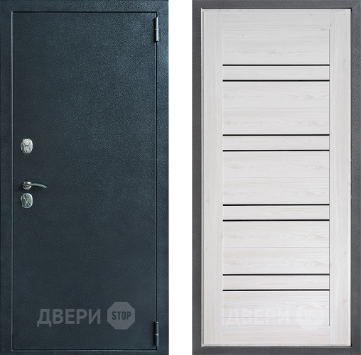Входная металлическая Дверь Дверной континент ДК-70 Дизайн ФЛ-49 Сосна белая в Черноголовке