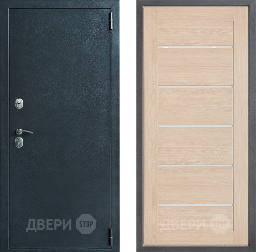 Входная металлическая Дверь Дверной континент ДК-70 Дизайн ФЛ-46 Капучино в Черноголовке