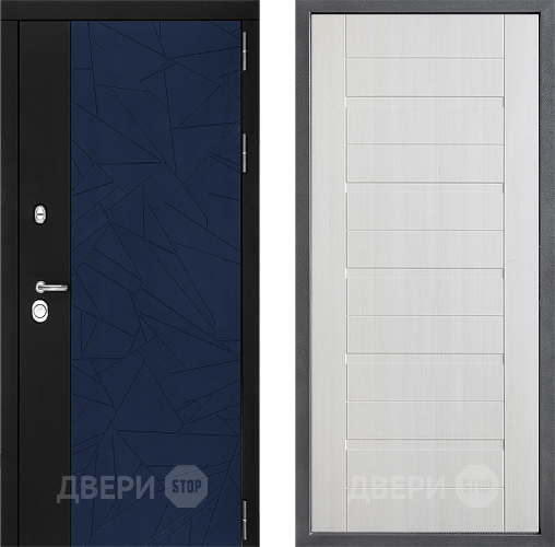 Входная металлическая Дверь Дверной континент ДК-9 ФЛ-70 Лиственница белая в Черноголовке