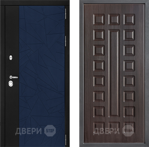 Входная металлическая Дверь Дверной континент ДК-9 ФЛ-183 Венге в Черноголовке