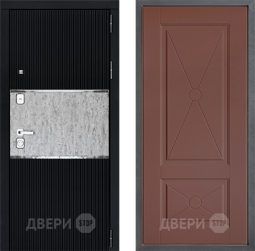 Дверь Дверной континент ДК-13 ФЛ-617 Ясень шоколадный в Черноголовке