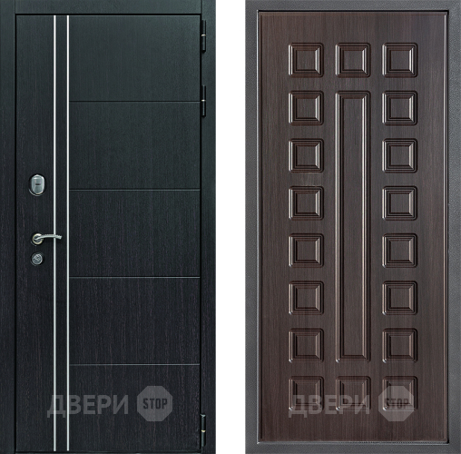 Дверь Дверной континент Теплолюкс Дизайн ФЛ-183 Венге в Черноголовке