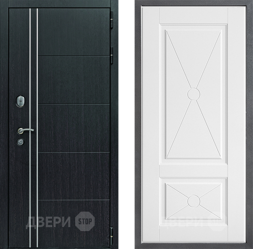 Входная металлическая Дверь Дверной континент Теплолюкс Дизайн ФЛ-617 Софт милк в Черноголовке