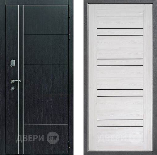 Дверь Дверной континент Теплолюкс Дизайн ФЛ-49 Сосна белая в Черноголовке