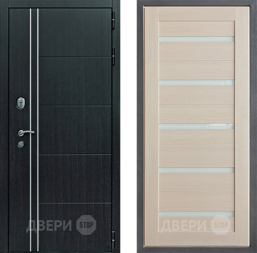 Входная металлическая Дверь Дверной континент Теплолюкс Дизайн ФЛ-47 Капучино в Черноголовке