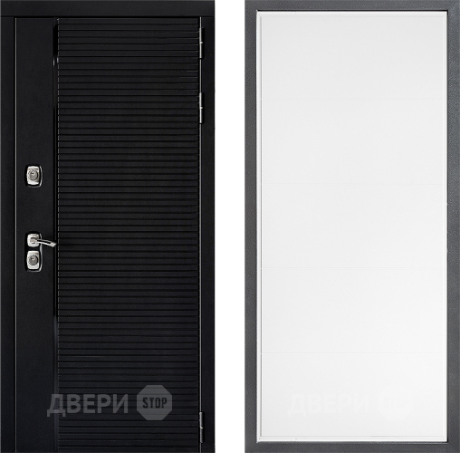 Входная металлическая Дверь Дверной континент ДК-1 ФЛ-649 Белый софт в Черноголовке