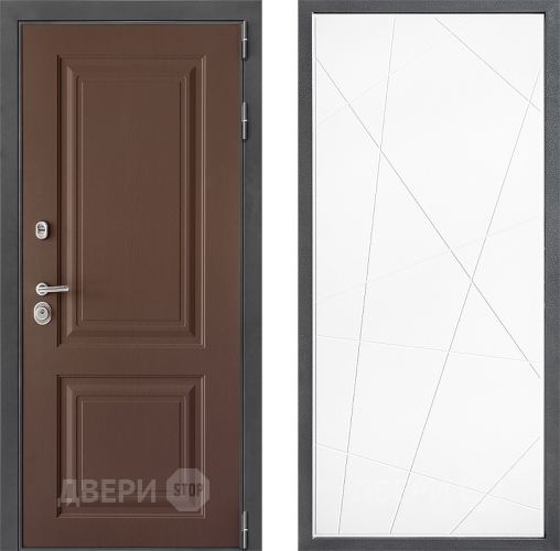 Дверь Дверной континент ДК-3/729 ФЛ-655 Белый софт в Черноголовке