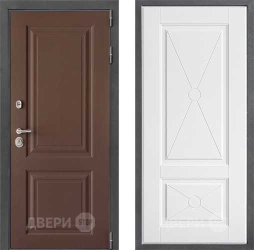 Входная металлическая Дверь Дверной континент ДК-3/729 ФЛ-617 Софт милк в Черноголовке