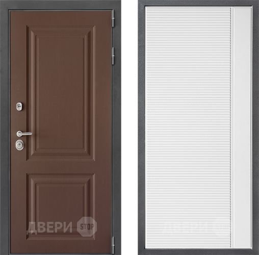 Дверь Дверной континент ДК-3/729 ФЛ-757 Белое Стекло Софт милк в Черноголовке