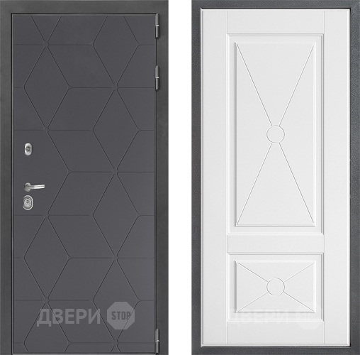 Входная металлическая Дверь Дверной континент ДК-3/744 ФЛ-617 Софт милк в Черноголовке