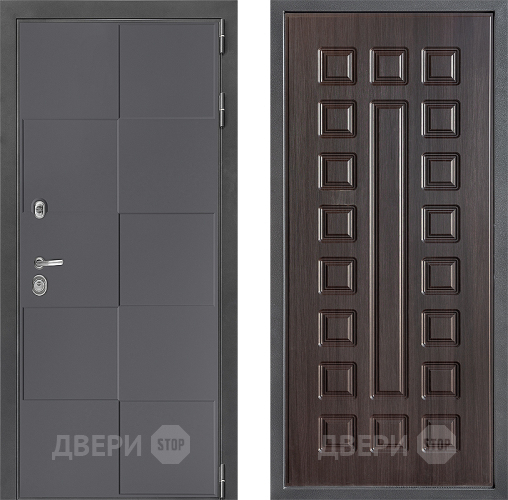 Входная металлическая Дверь Дверной континент ДК-3/606 ФЛ-183 Венге в Черноголовке