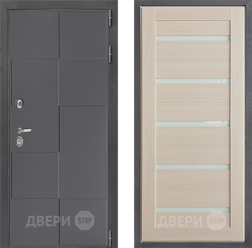 Входная металлическая Дверь Дверной континент ДК-3/606 ФЛ-47 Капучино в Черноголовке