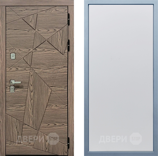 Входная металлическая Дверь Дива МД-97/2 Н-1 Белый в Черноголовке