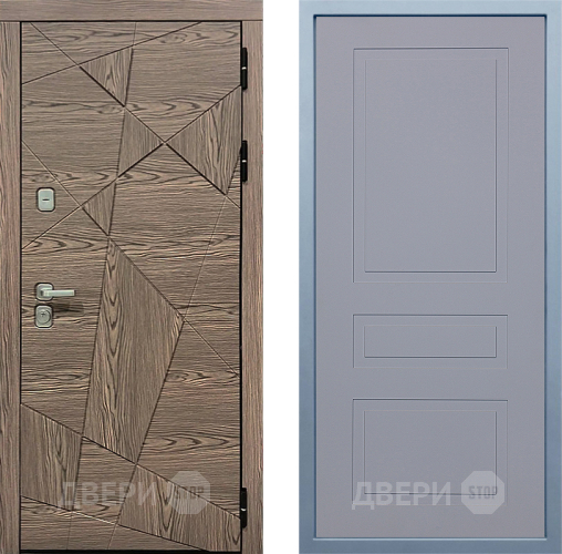Входная металлическая Дверь Дива МД-97/2 Н-13 Силк Маус в Черноголовке