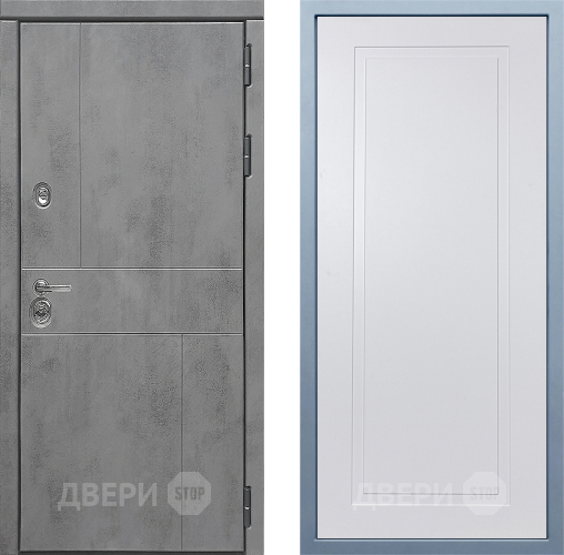 Дверь Дива МД-48 Н-10 Белый в Черноголовке