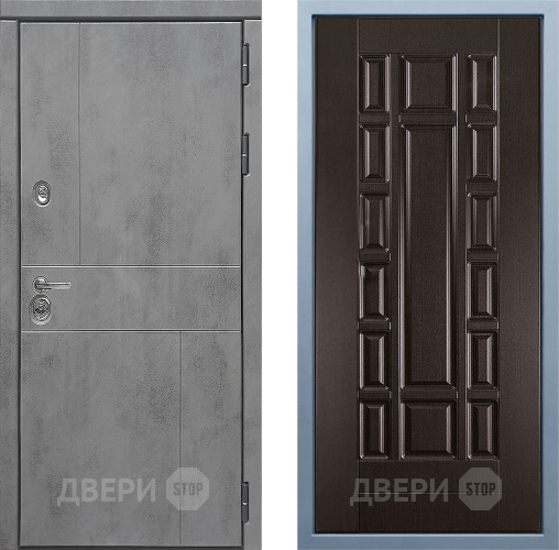 Входная металлическая Дверь Дива МД-48 М-2 Венге в Черноголовке