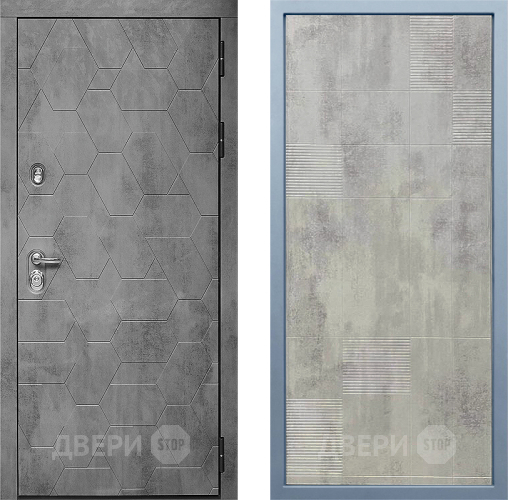 Входная металлическая Дверь Дива МД-51 Д-4 Бетон темный в Черноголовке