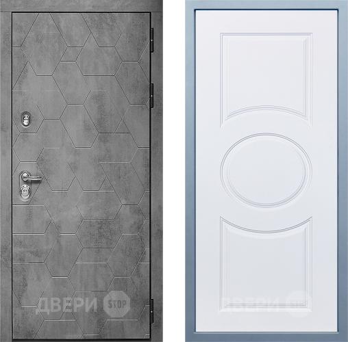 Входная металлическая Дверь Дива МД-51 М-30 Белый в Черноголовке