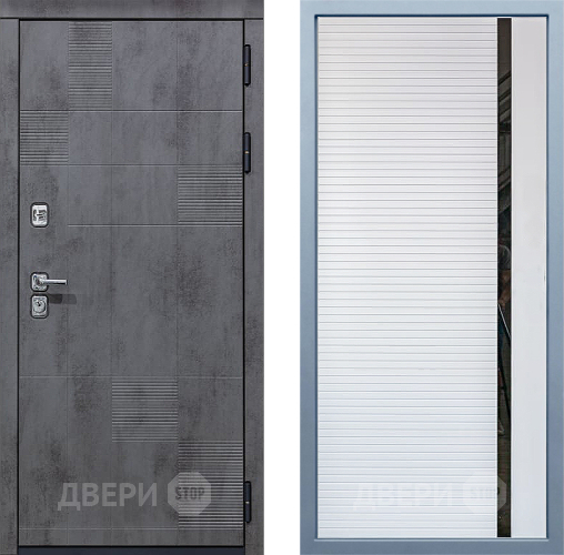 Входная металлическая Дверь Дива МД-35 МХ-45 Белый матовый в Черноголовке