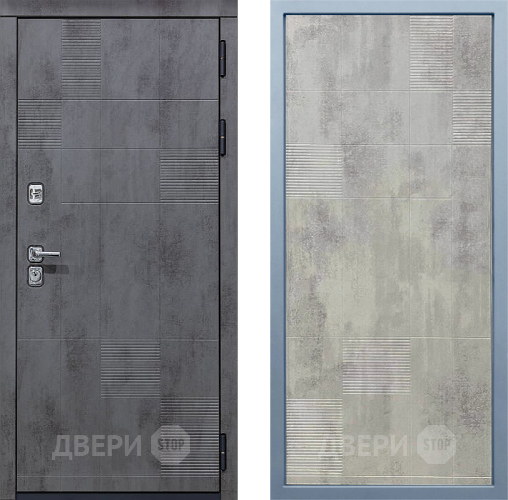 Входная металлическая Дверь Дива МД-35 Д-4 Бетон темный в Черноголовке