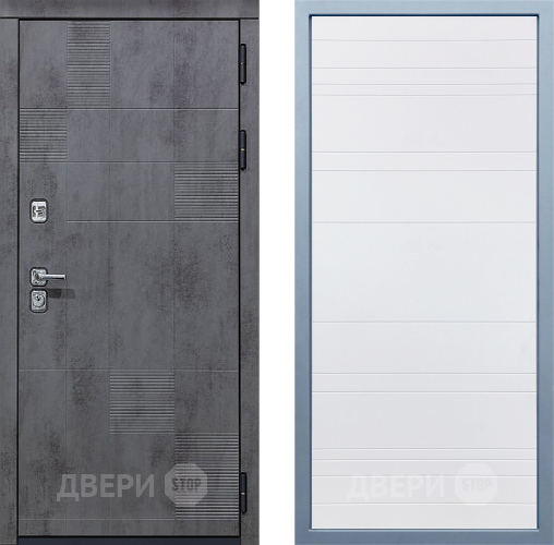 Входная металлическая Дверь Дива МД-35 Д-5 Белый в Черноголовке