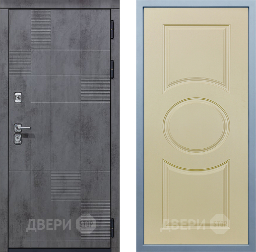 Входная металлическая Дверь Дива МД-35 Д-8 Шампань в Черноголовке