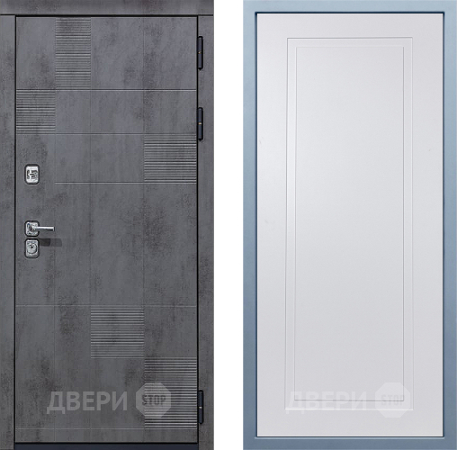 Входная металлическая Дверь Дива МД-35 Н-10 Белый в Черноголовке
